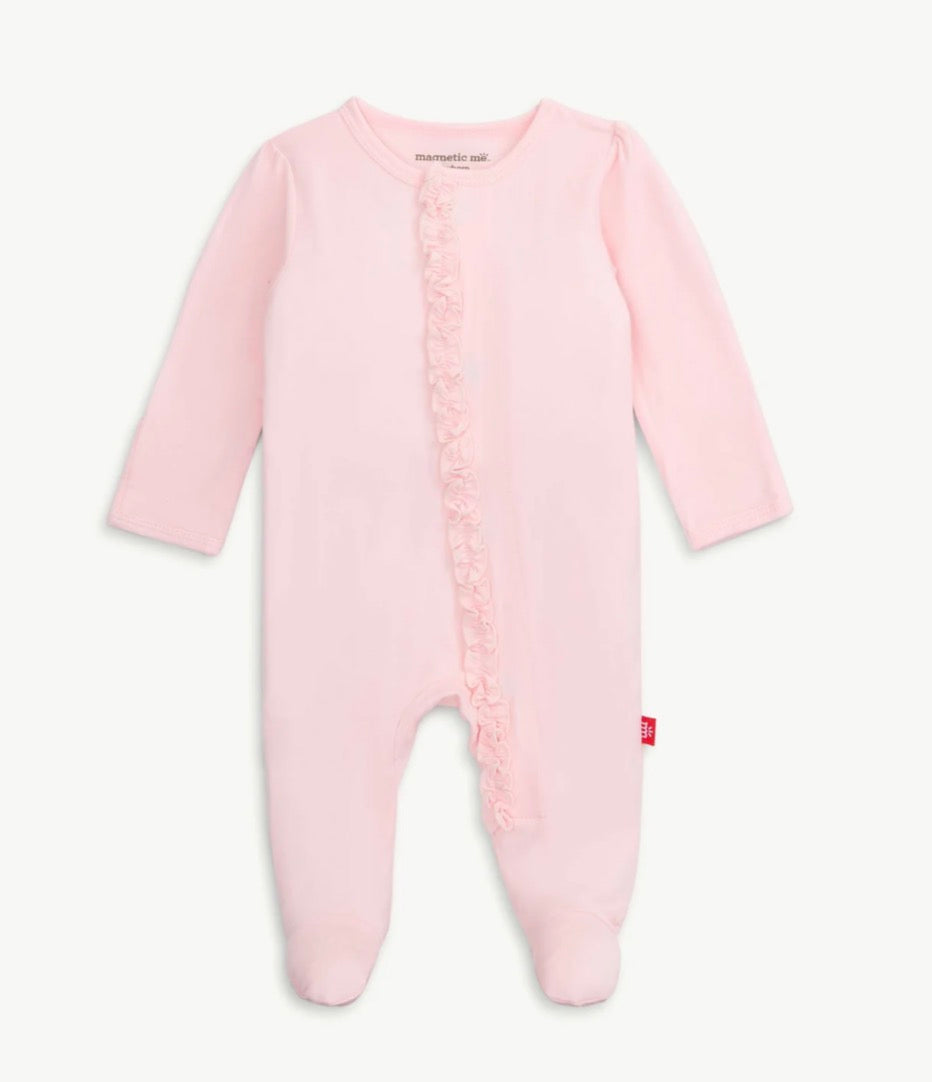 Magnetic Me Pink Dogwood footie
