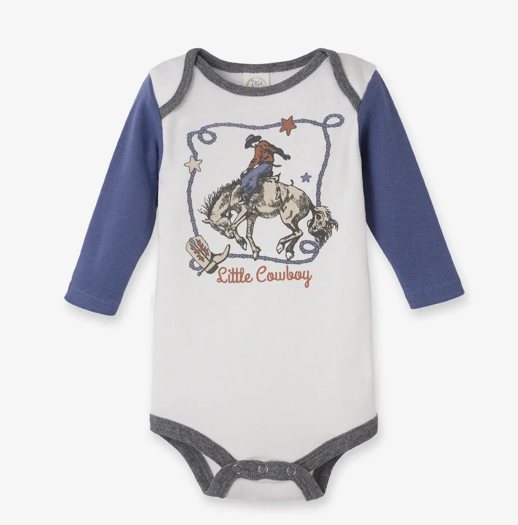 Tesa Babe little cowboy baby bodysuit