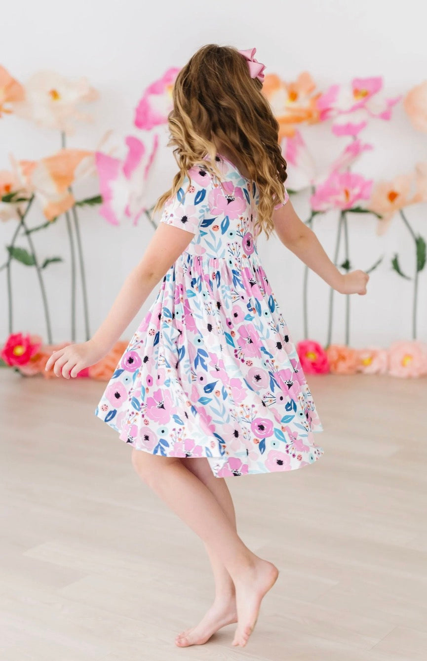 Pretty in Purple Mila and Rose pocket twirl s/s