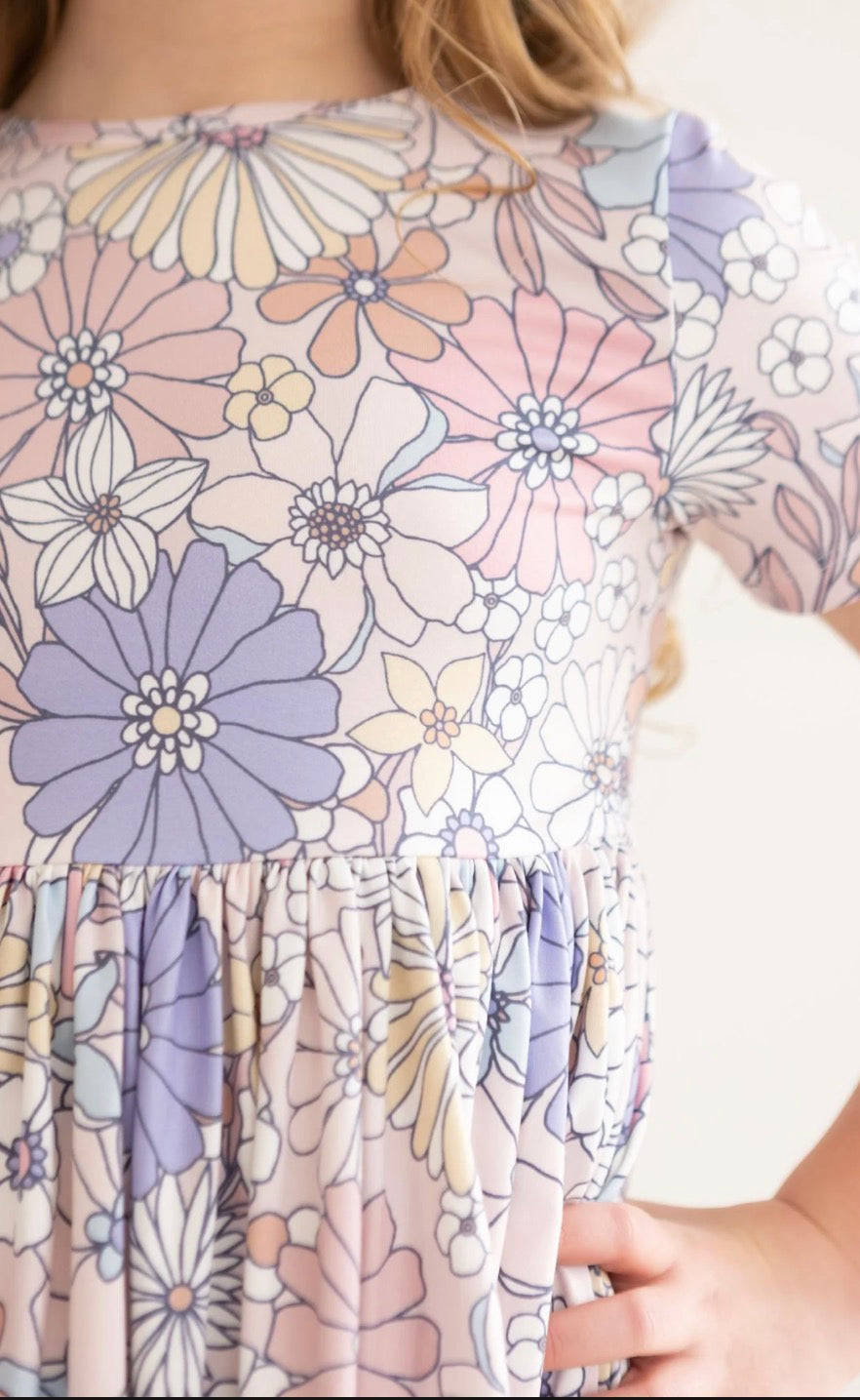 Mila and Rose Sweet Escape s/s pocket twirl dress