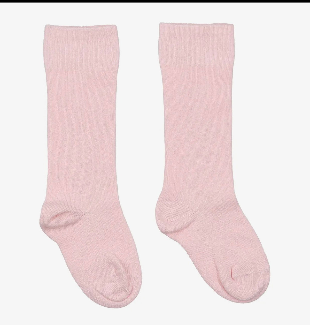 light pink knee high socks