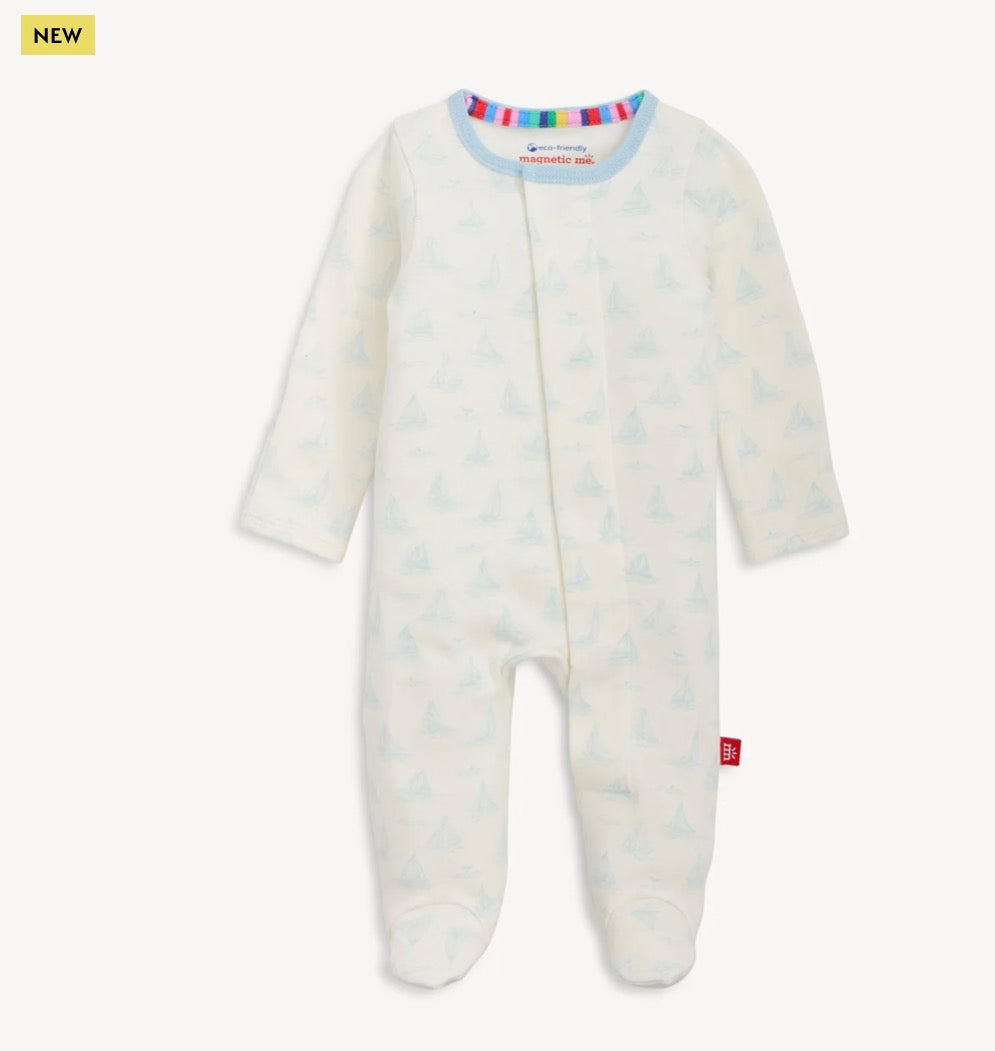Tiny Tides magnetic footie Blue