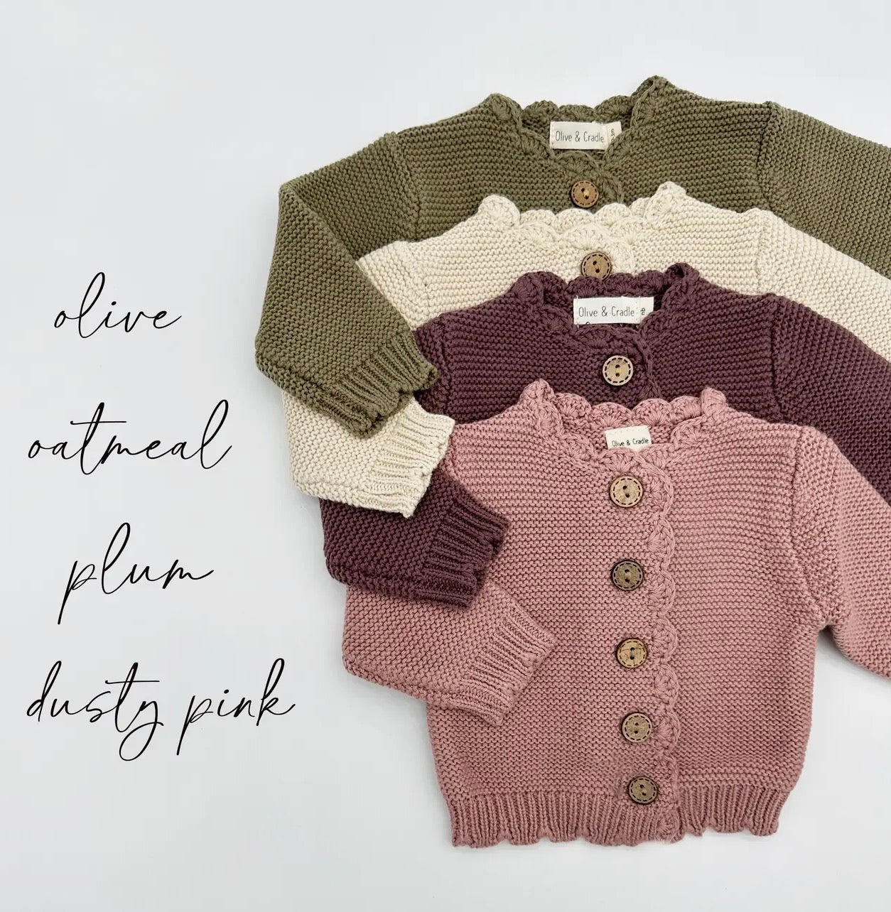 OLIVE & CRADLE - Sophia Cardigan