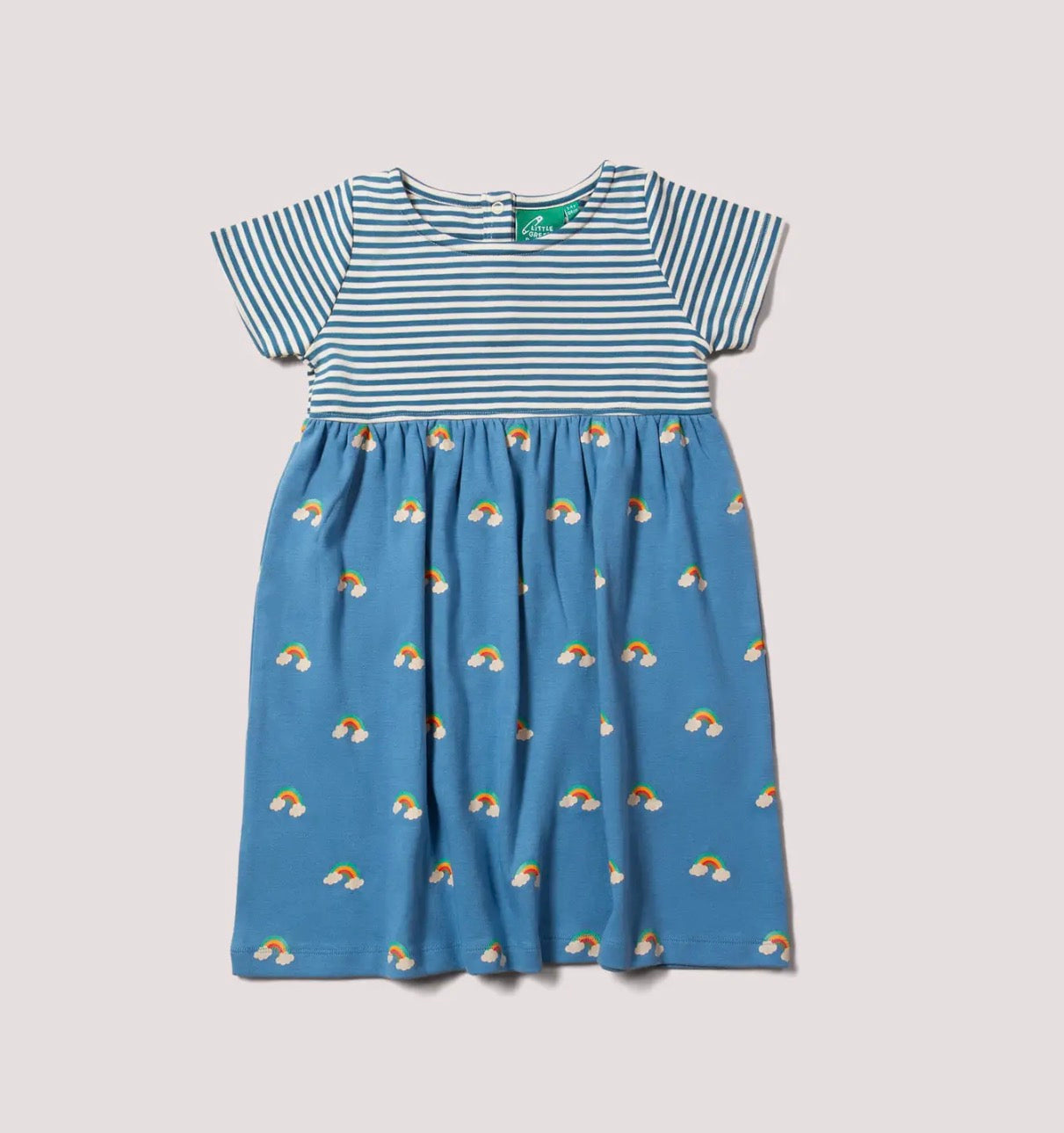 Blue rainbow easy peasy dress
