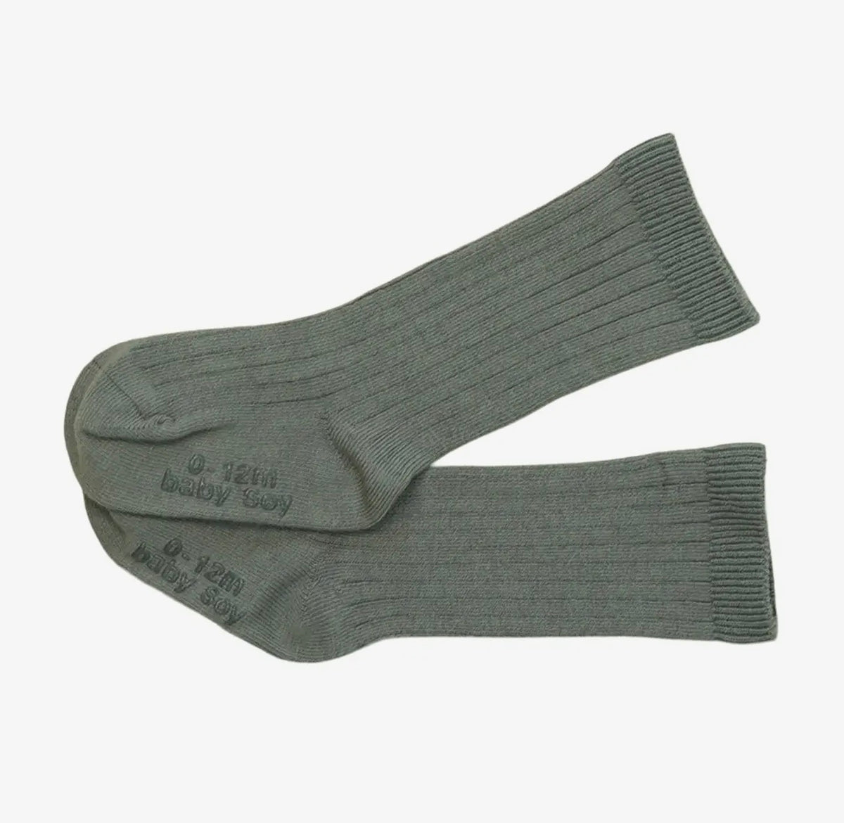 Baby 0-12 no slip knee socks