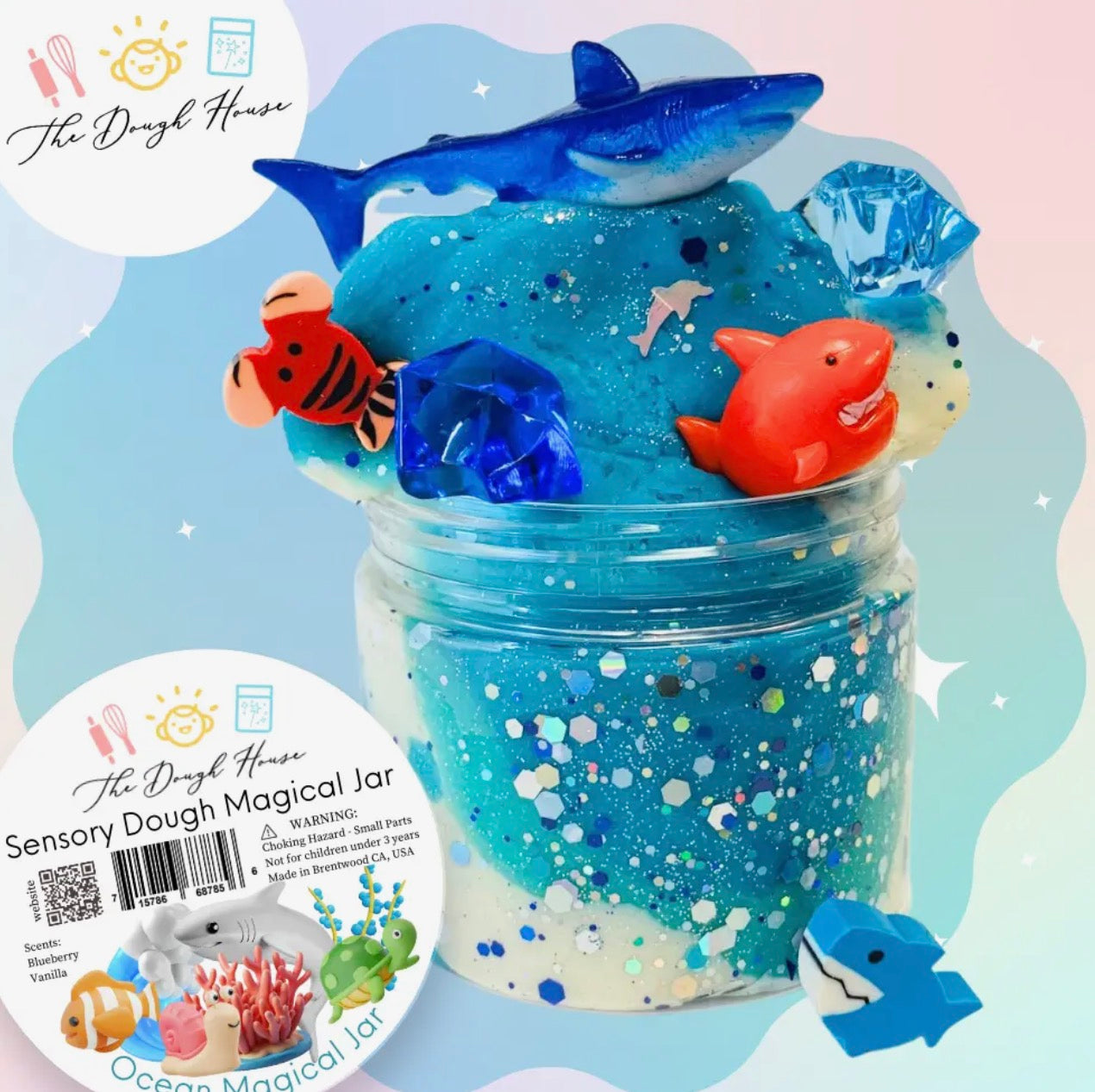 The Dough House - Fun Size Mystical Ocean Magical Jars