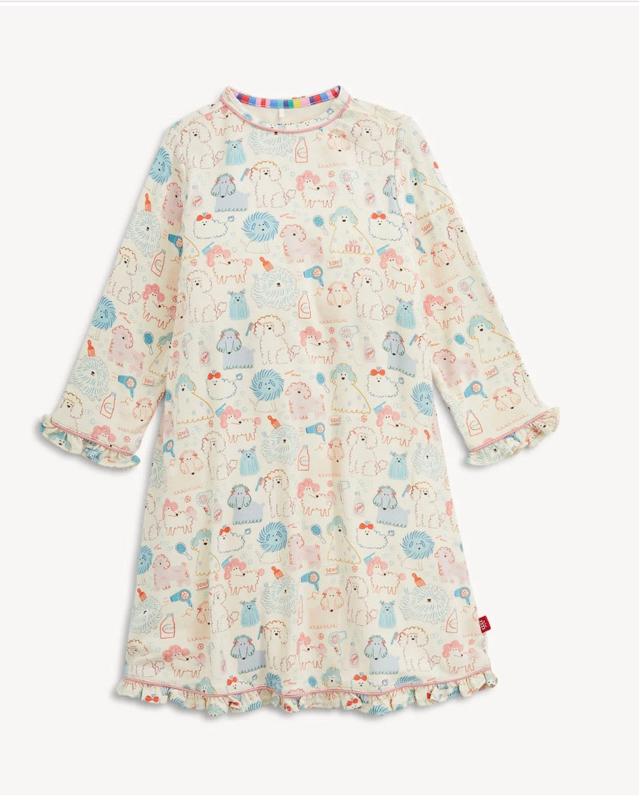 Poodle Pawlor girls night gown