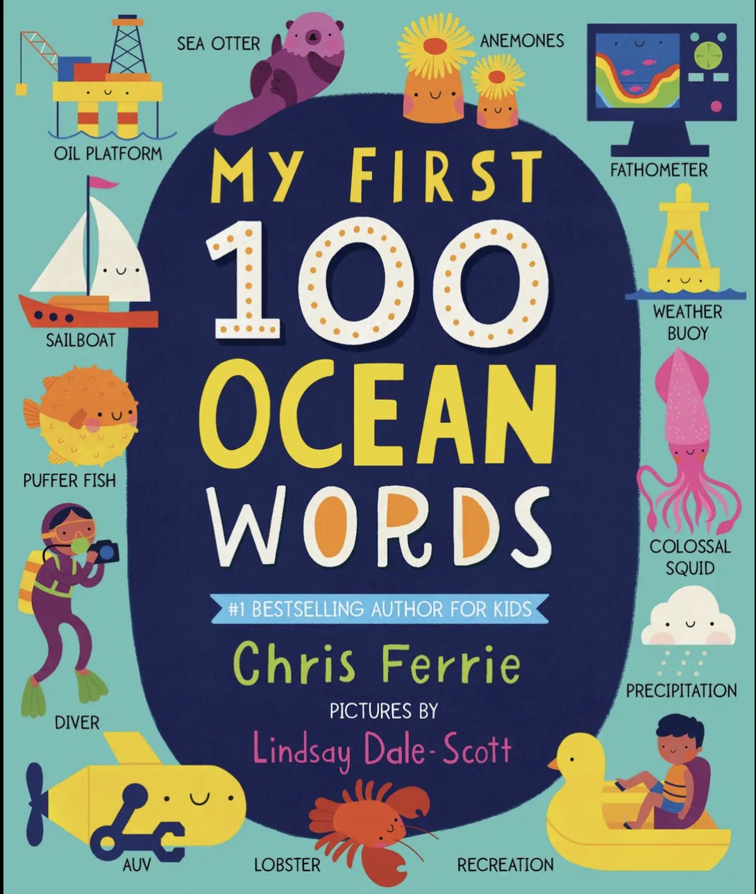 My first 100 ocean words