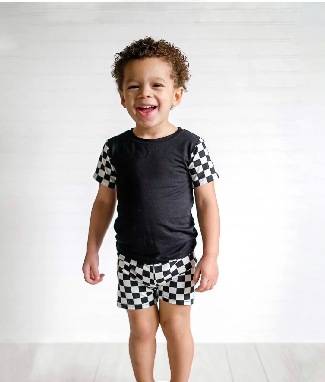 Checkered Out 2 piece shorts set