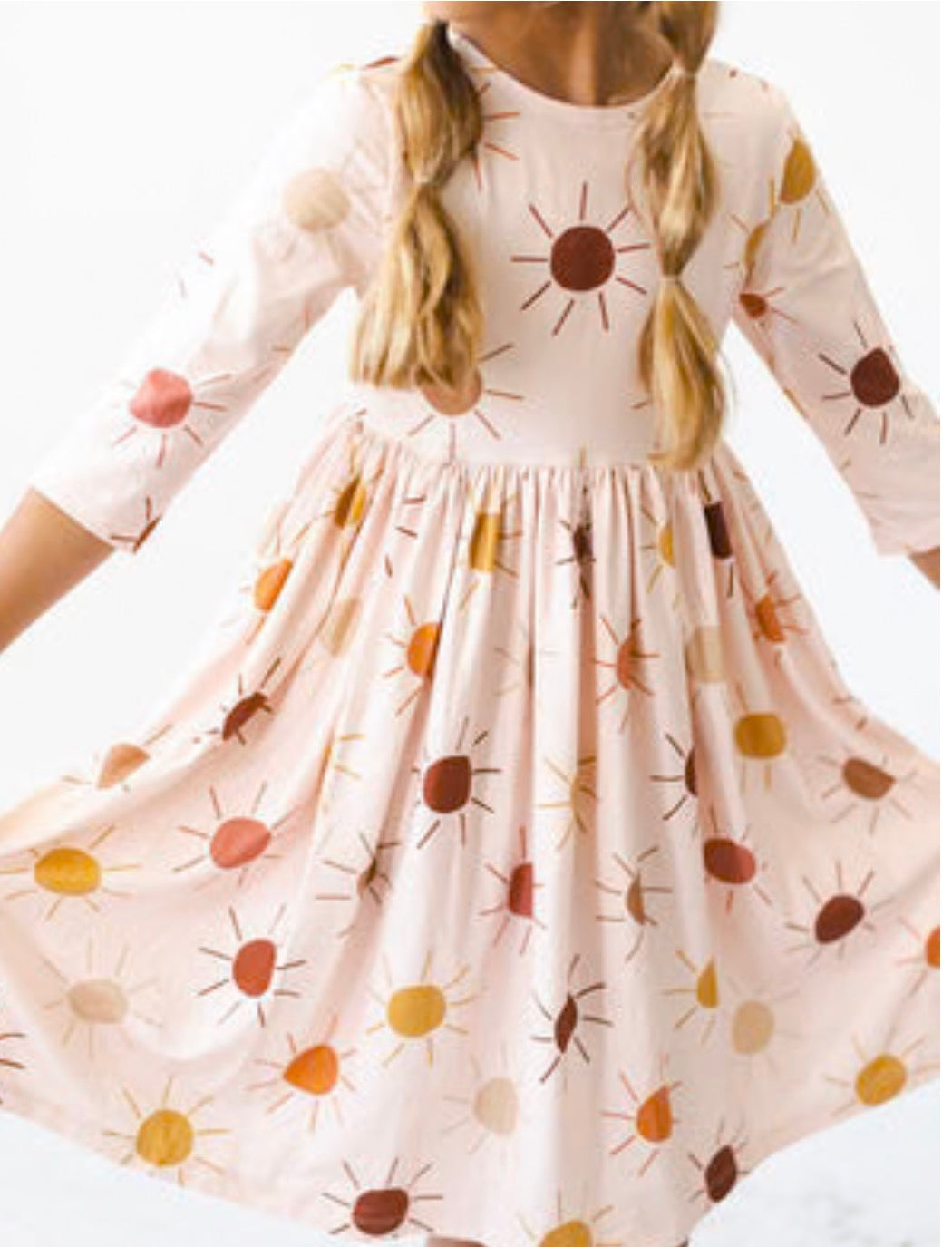 mila and rose golden hour twirl dress