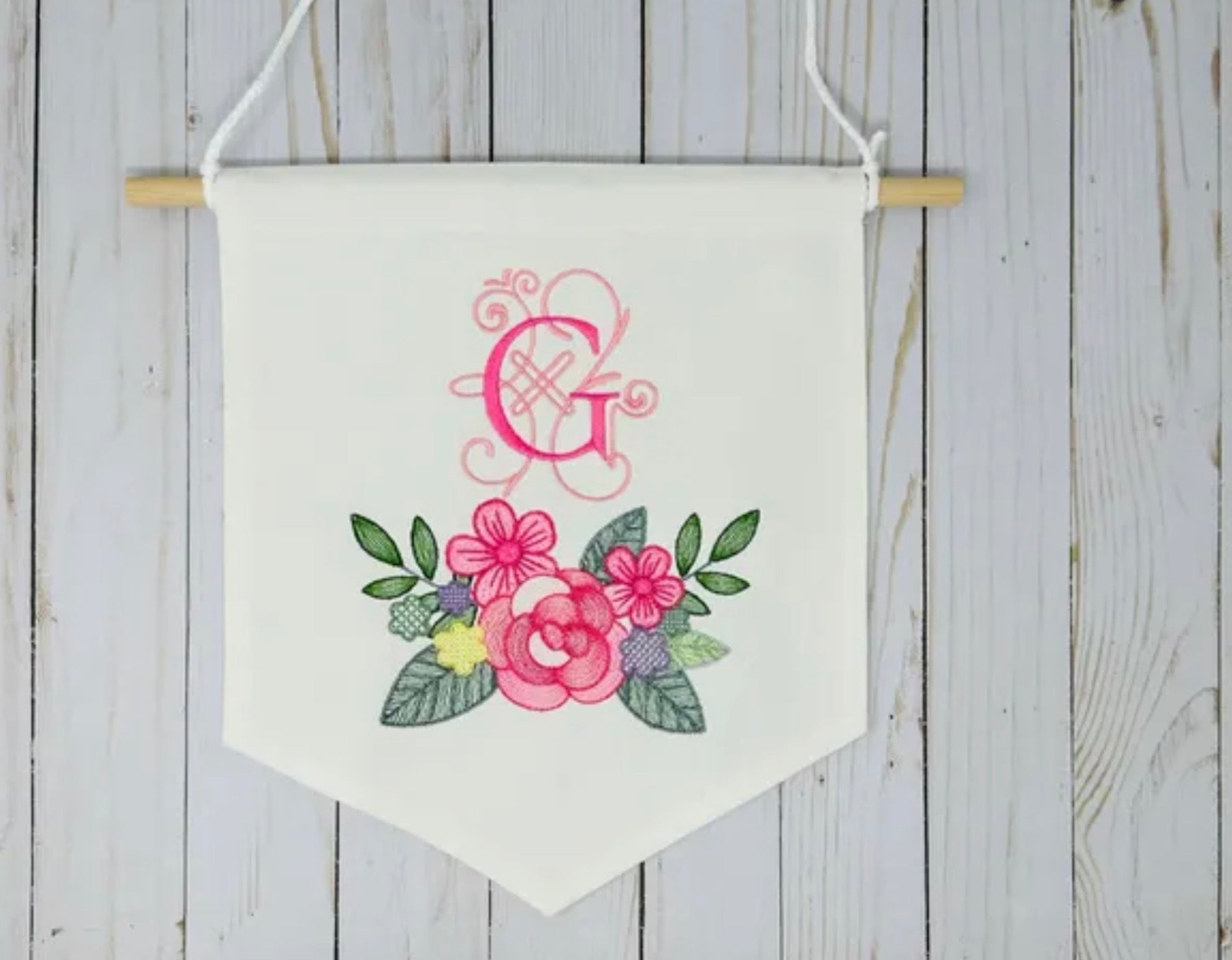 Single monogram 2 inches, many fonts in house