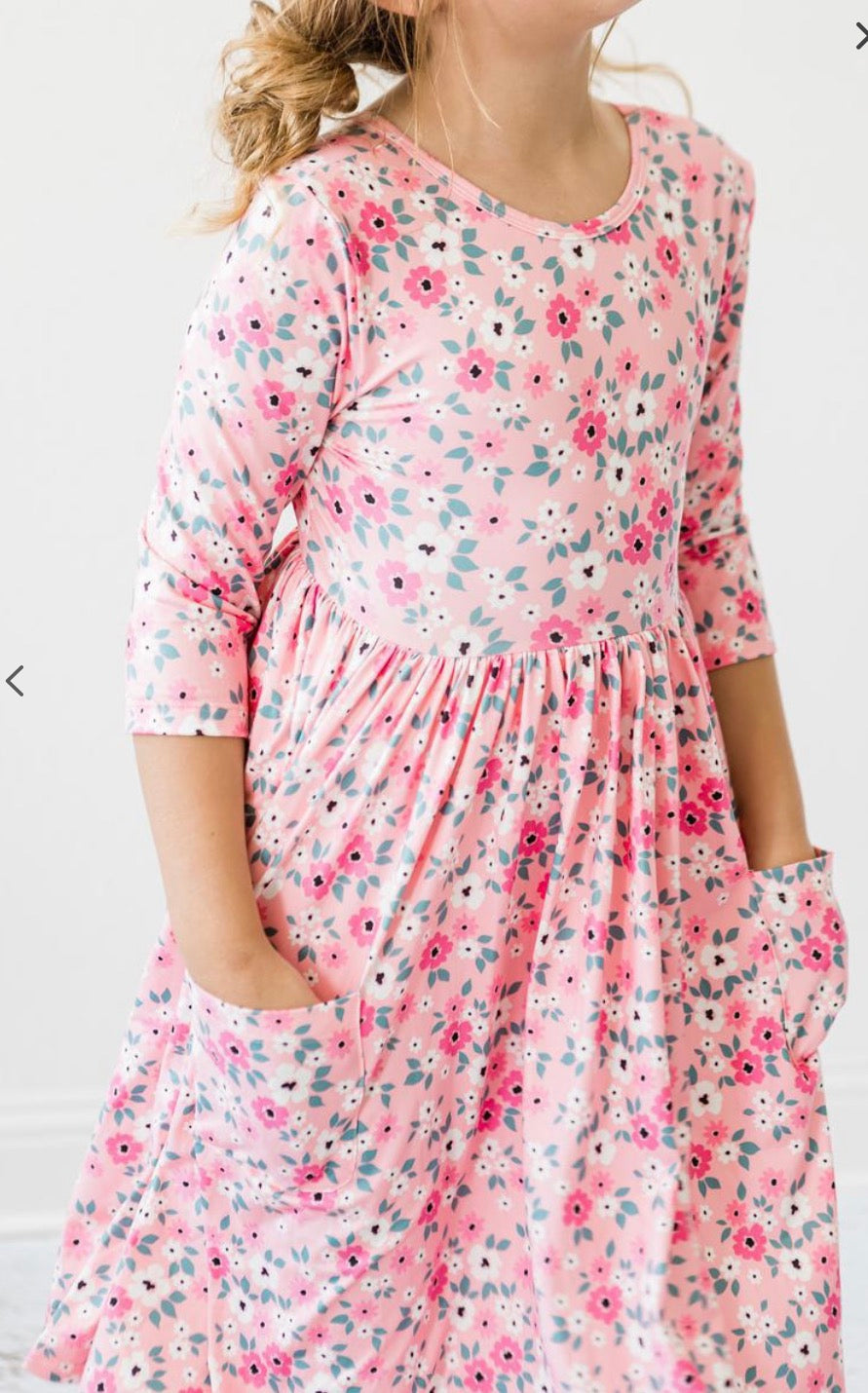Azalea3/4 sleeve twirl