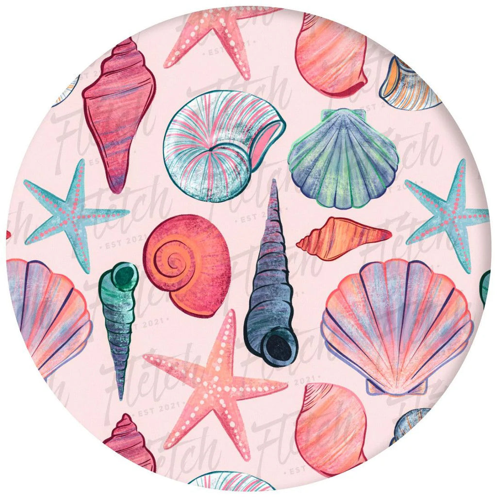 Cute as Shell Ruffle footie snoozer