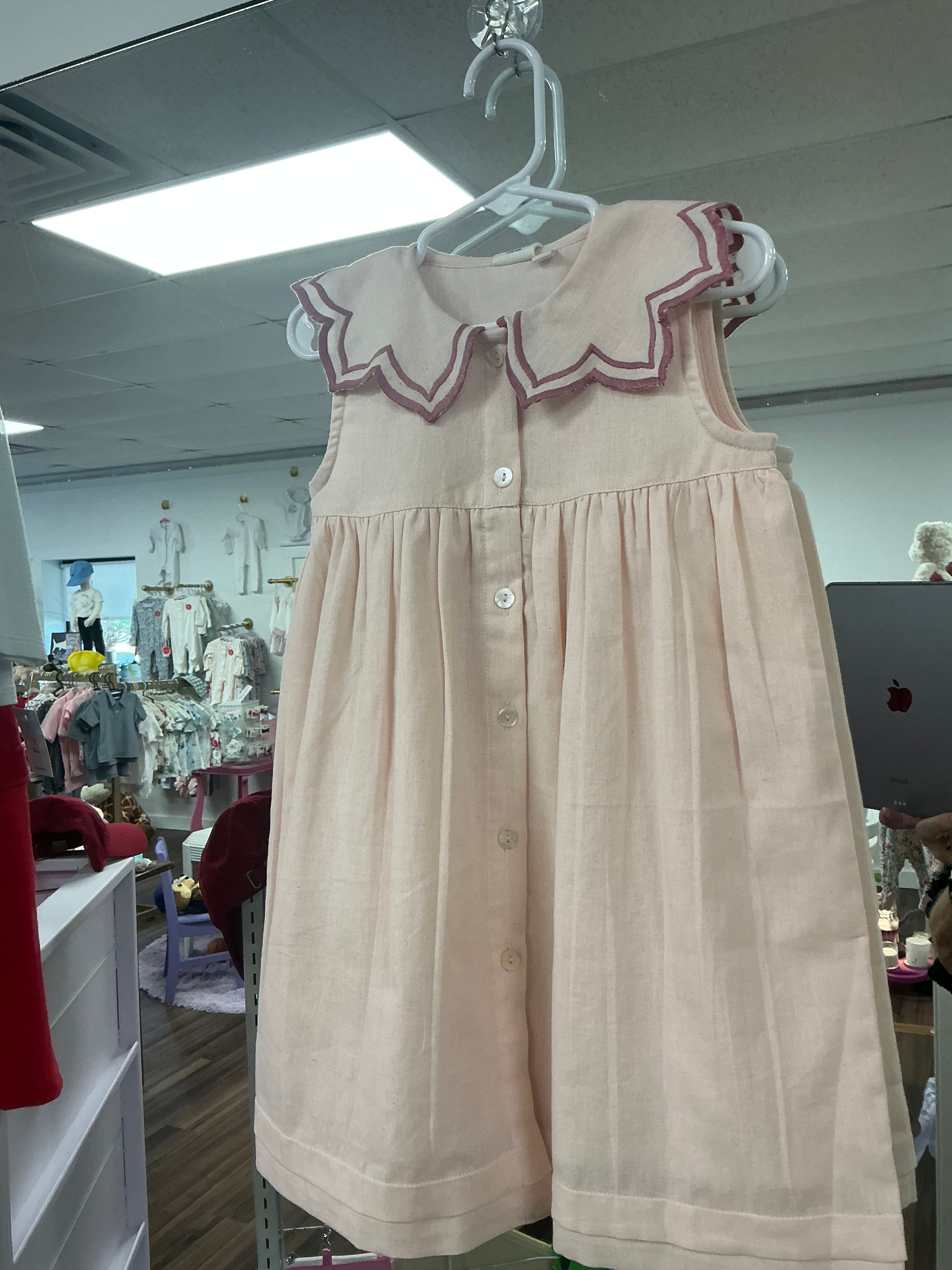 Royal Arches soft pink dress by Yo baby