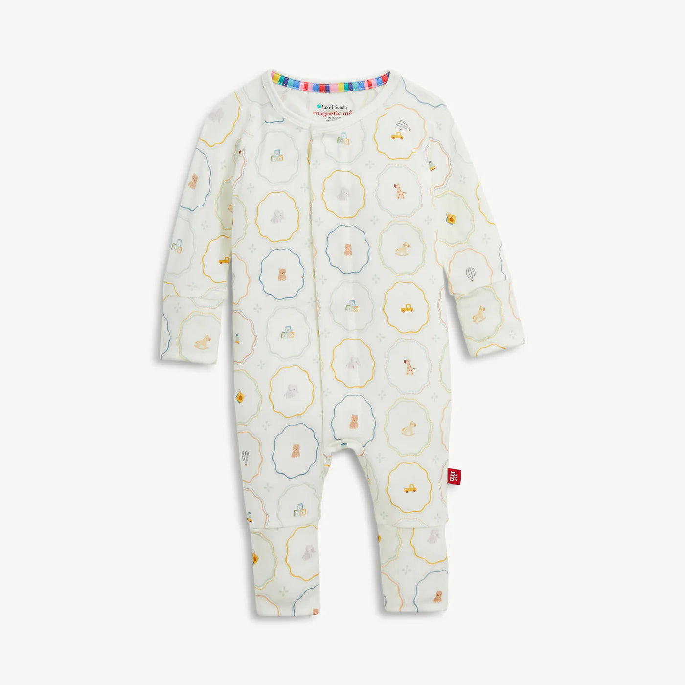 Nursery Magic Cream Modal Convertible Coverall