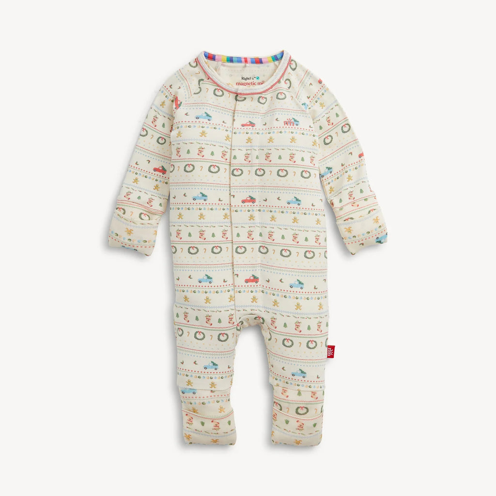 Traditional Christmas Convertible Coverall
