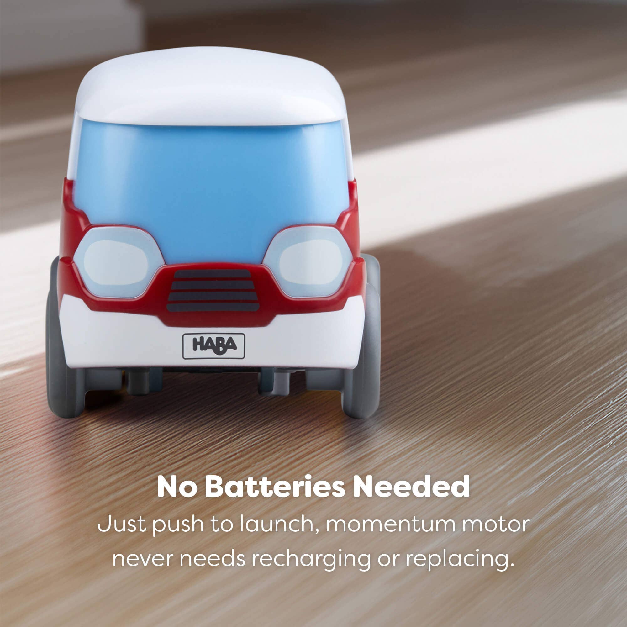HABA USA - HABA Cars Mini Bus with Momentum Motor