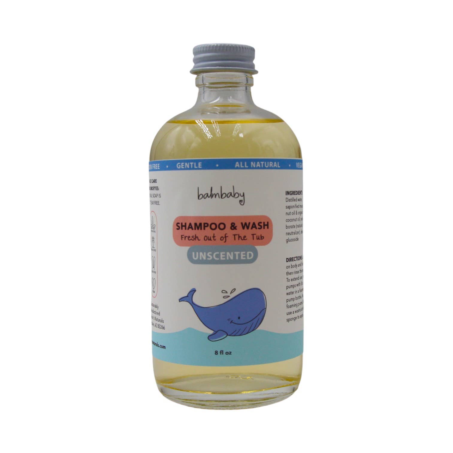 Taylor's Naturals - Natural Baby Wash & Shampoo - BULK / Refills & Closed Loop