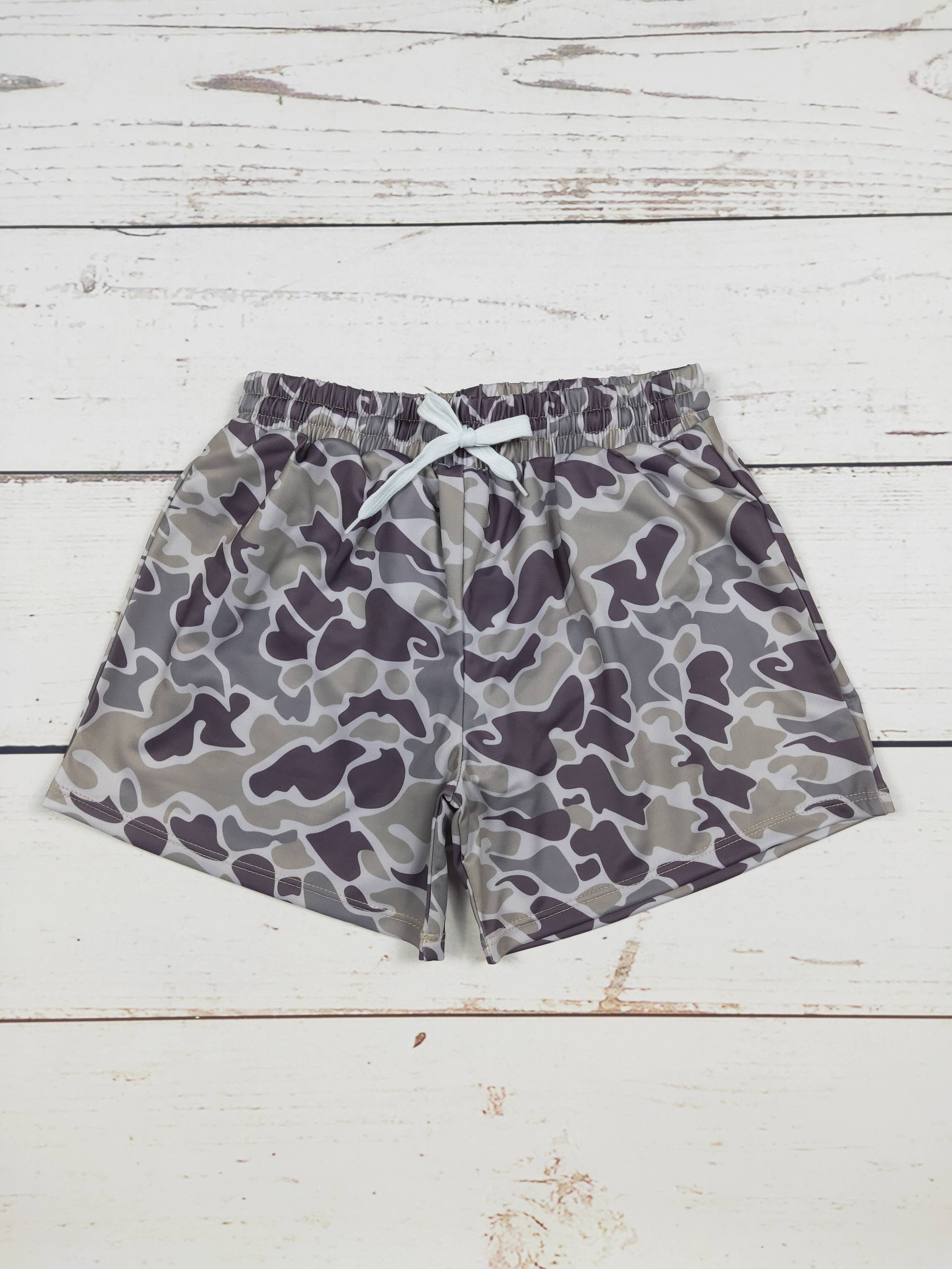 sassy kids palace - Camouflage Printed Boy Summer Swimwear