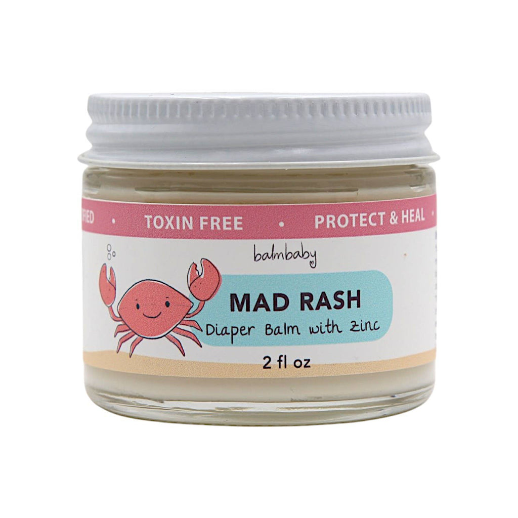 Taylor's Naturals -  MAD RASH Diaper Balm & ALL purpose skin aid w/ Zinc