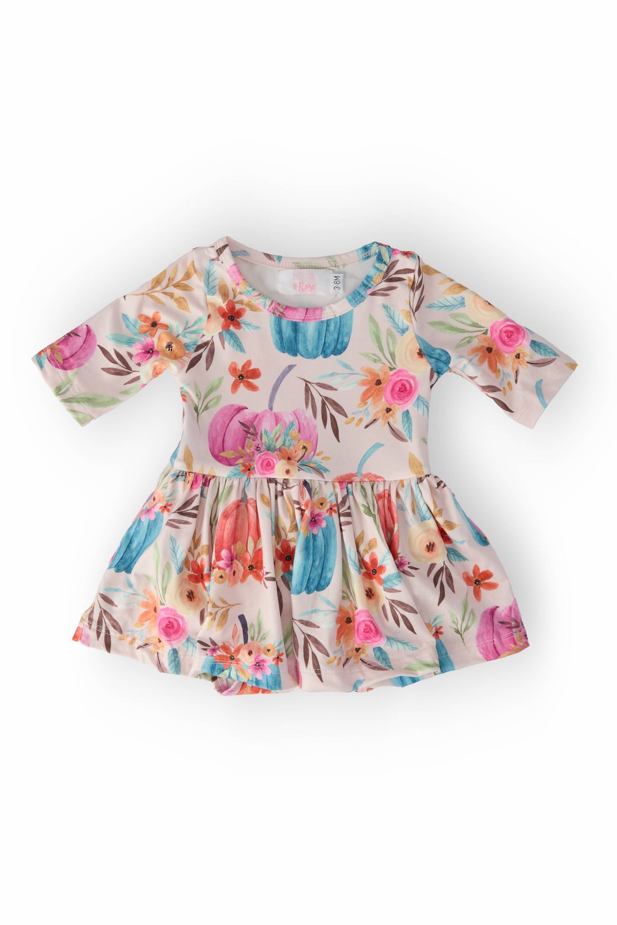Mila & Rose - Harvest Blooms Twirl Bodysuit