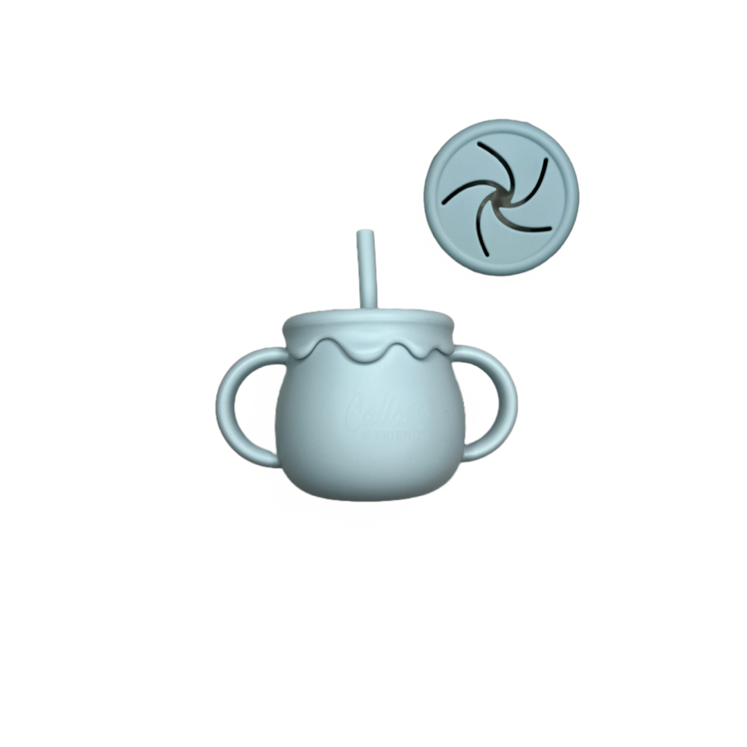 Calla & Friends - You Are My Sunshine 3-in-1 Straw Snack Cup