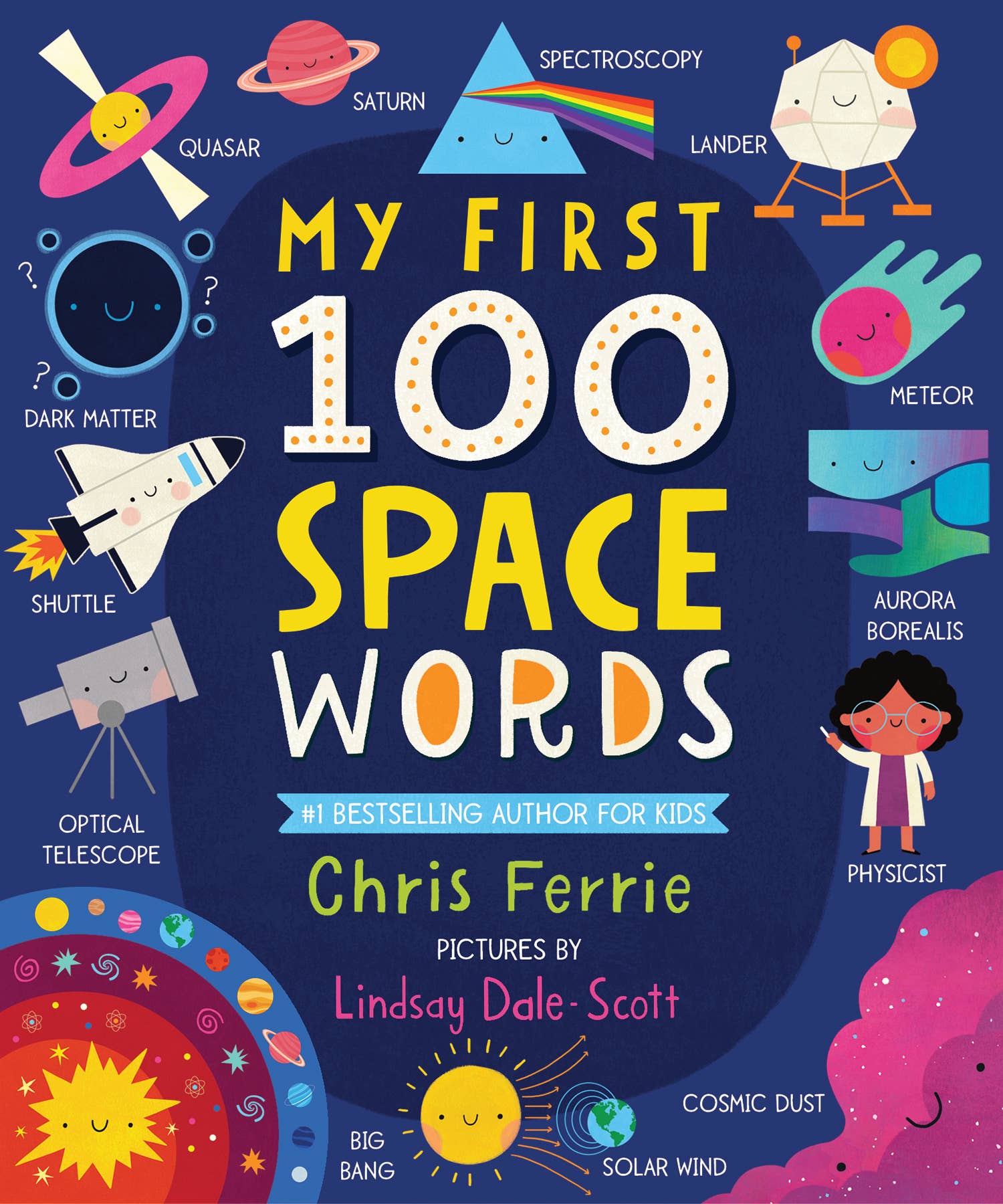 Sourcebooks - My First 100 Space Words (BB-Padded)