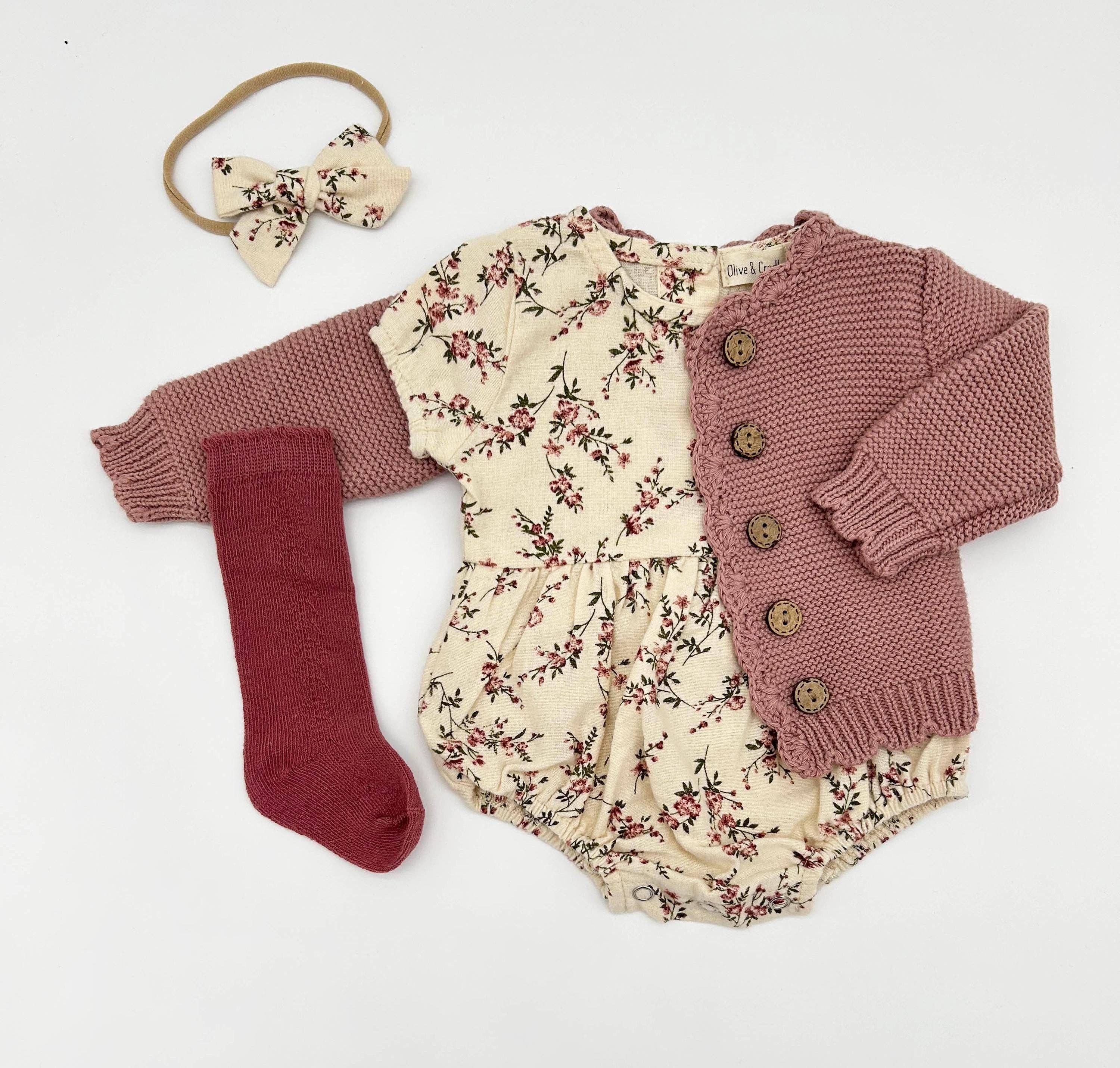 OLIVE & CRADLE - Anessa Romper Set