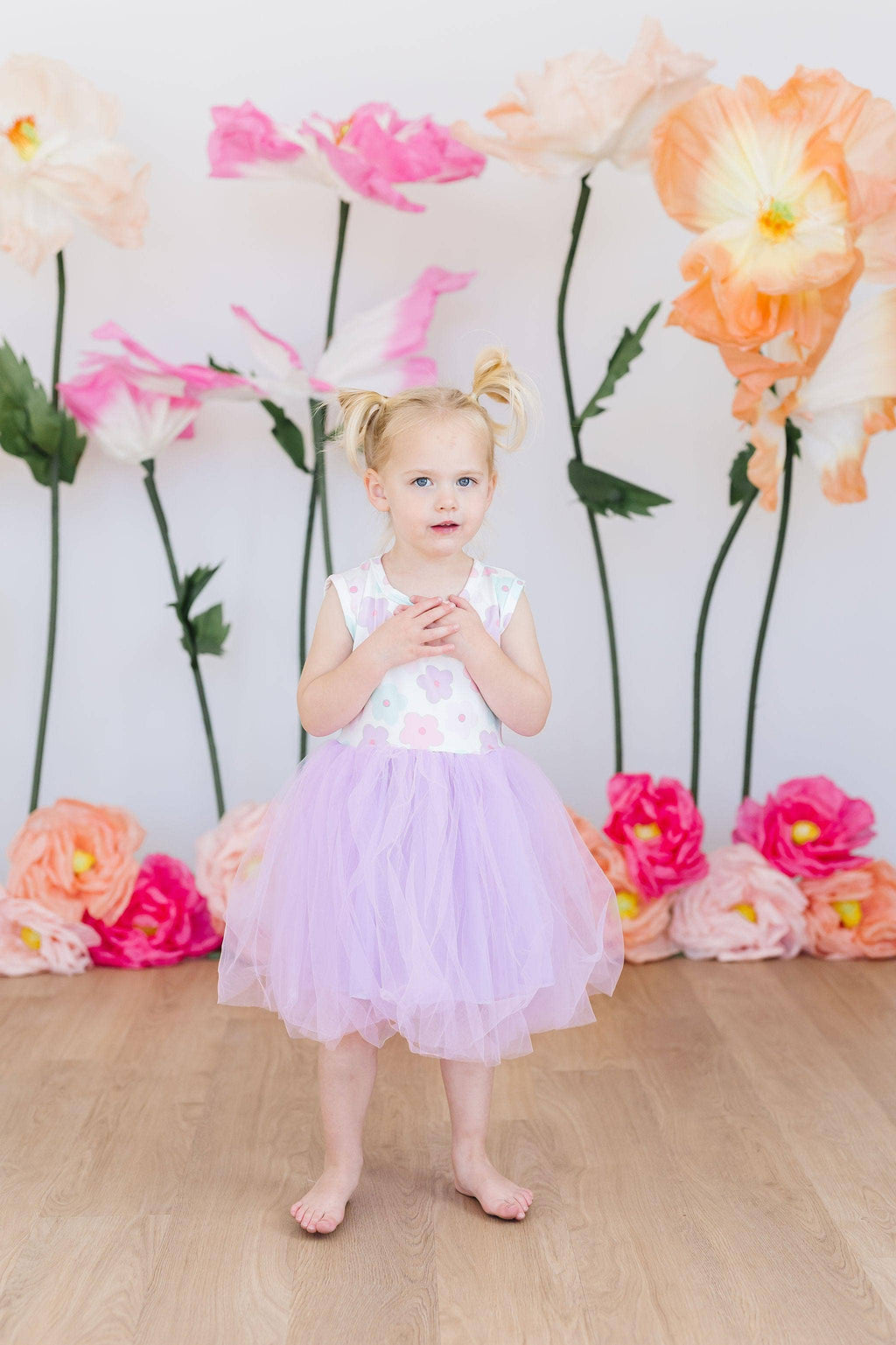 Mila & Rose - Summer Daisies Tank Tutu Dress