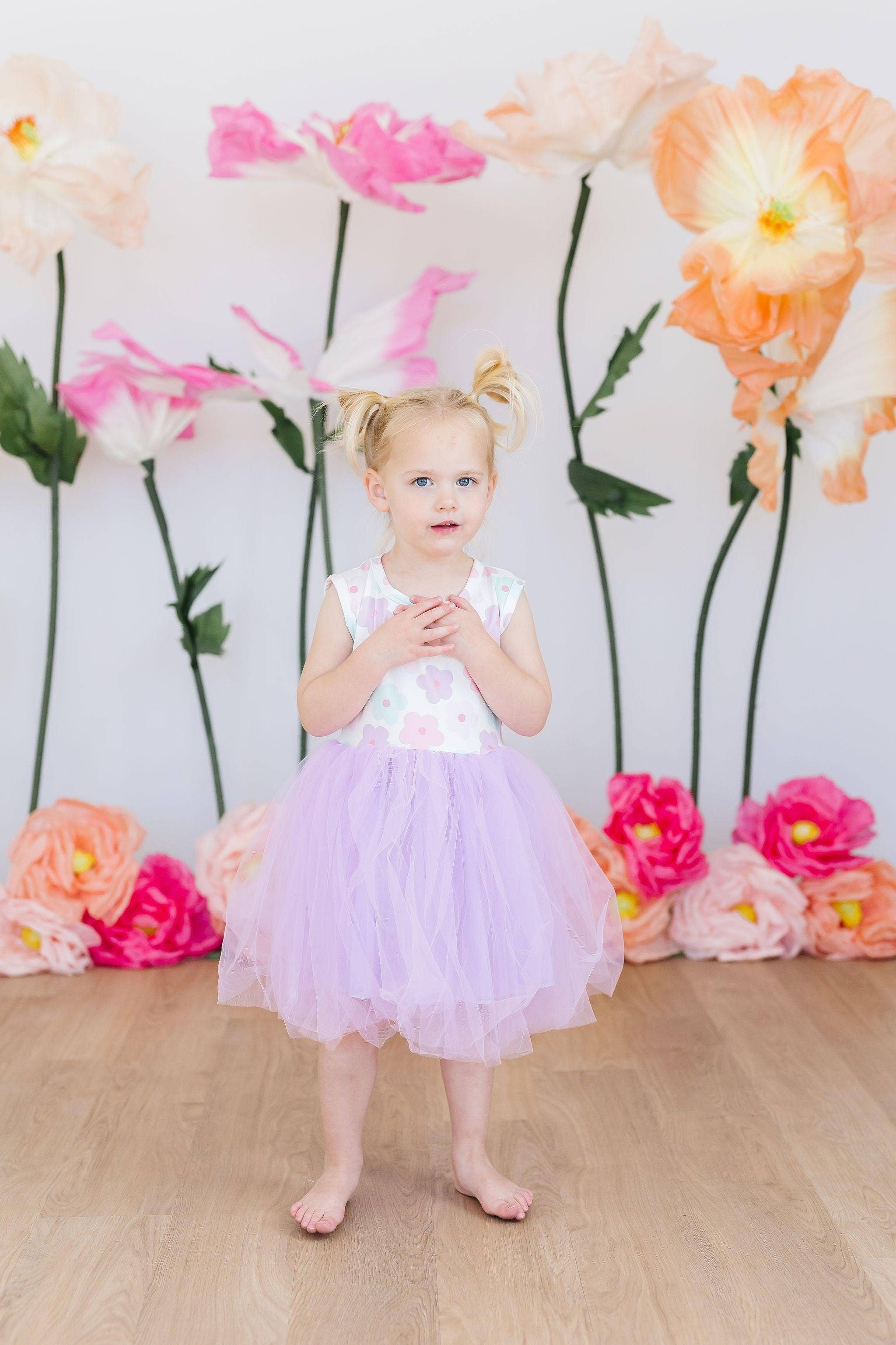 Mila & Rose - Summer Daisies Tank Tutu Dress