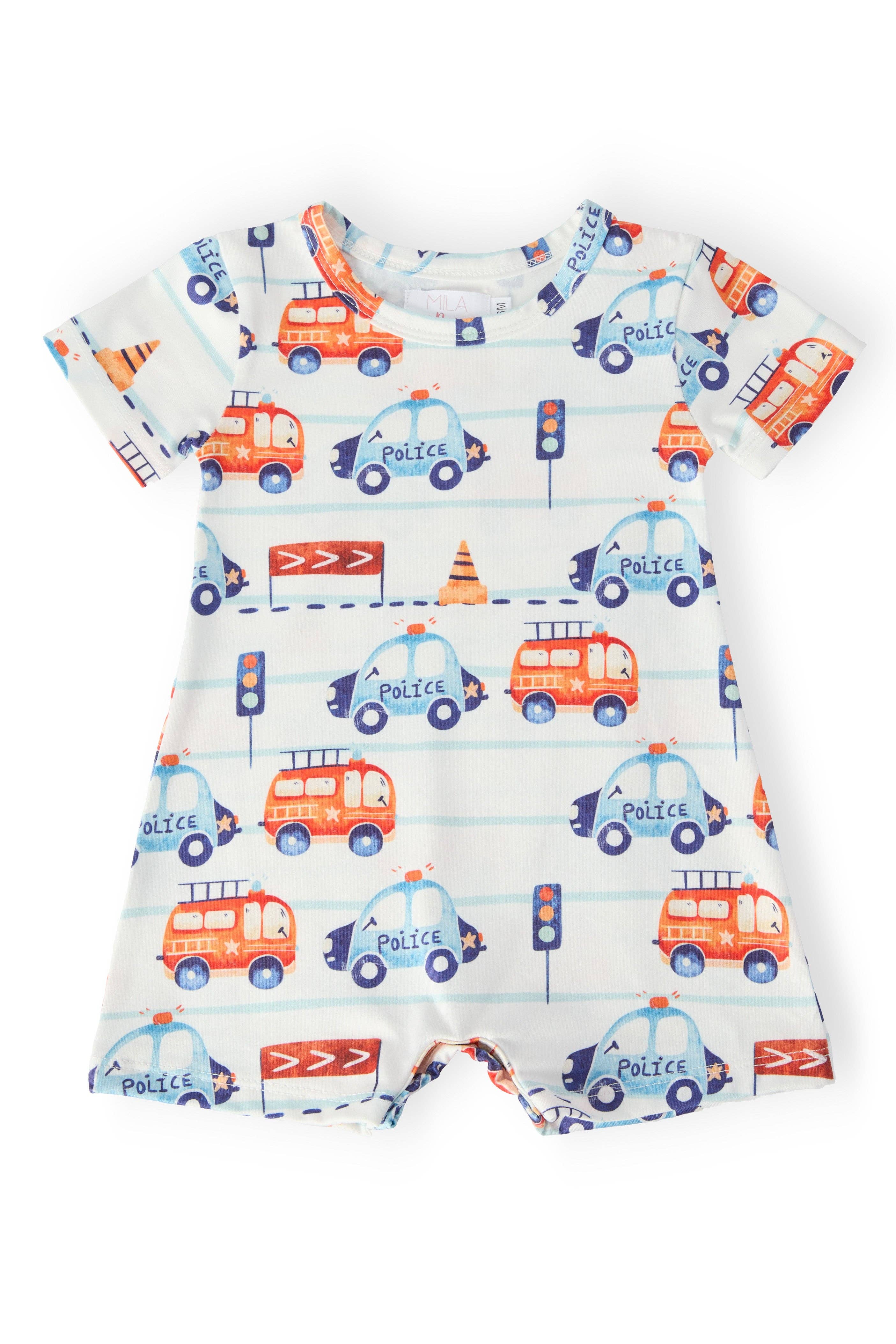 Mila & Rose - Highway Hero S/S Shorty One-Piece