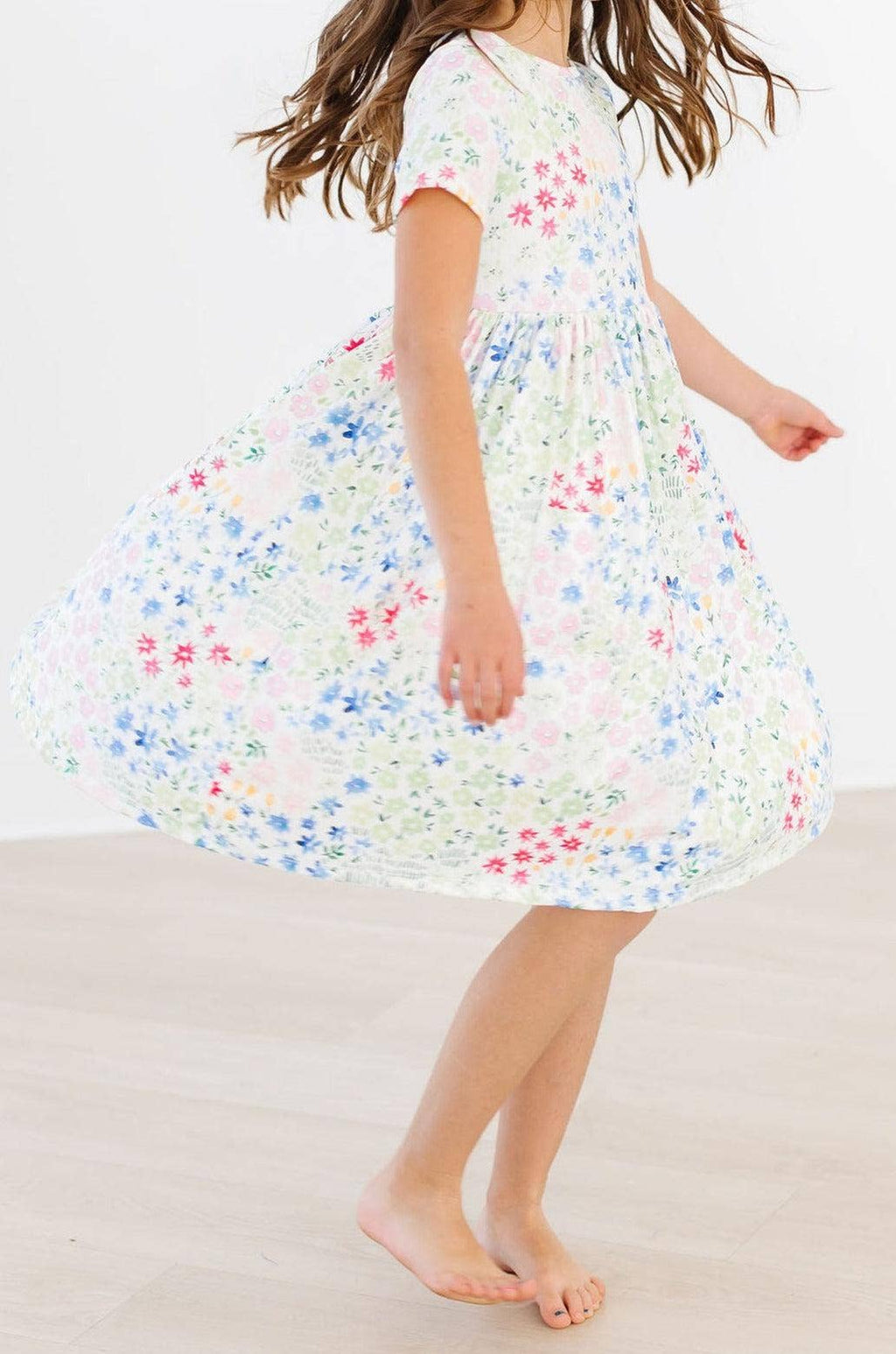 Mila & Rose - Sunshine Meadows S/S Pocket Twirl Dress