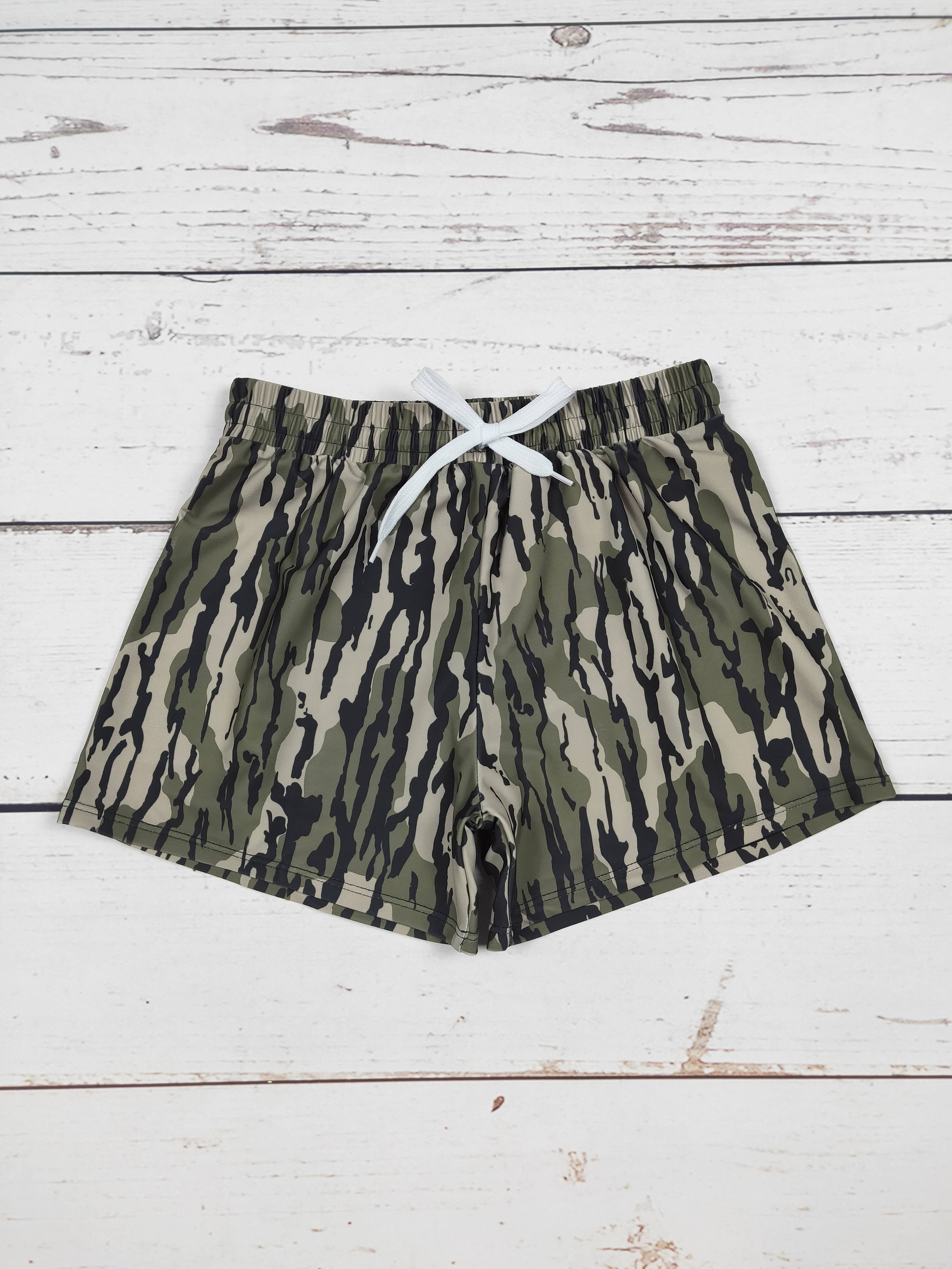 sassy kids palace - Camouflage Boys Swim Shorts