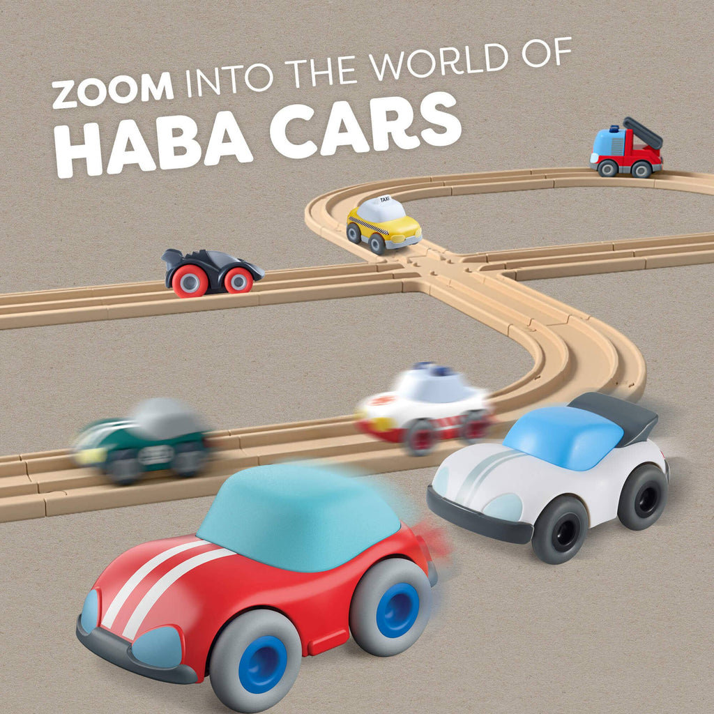 HABA USA - HABA Cars Red Speedster with Momentum Motor