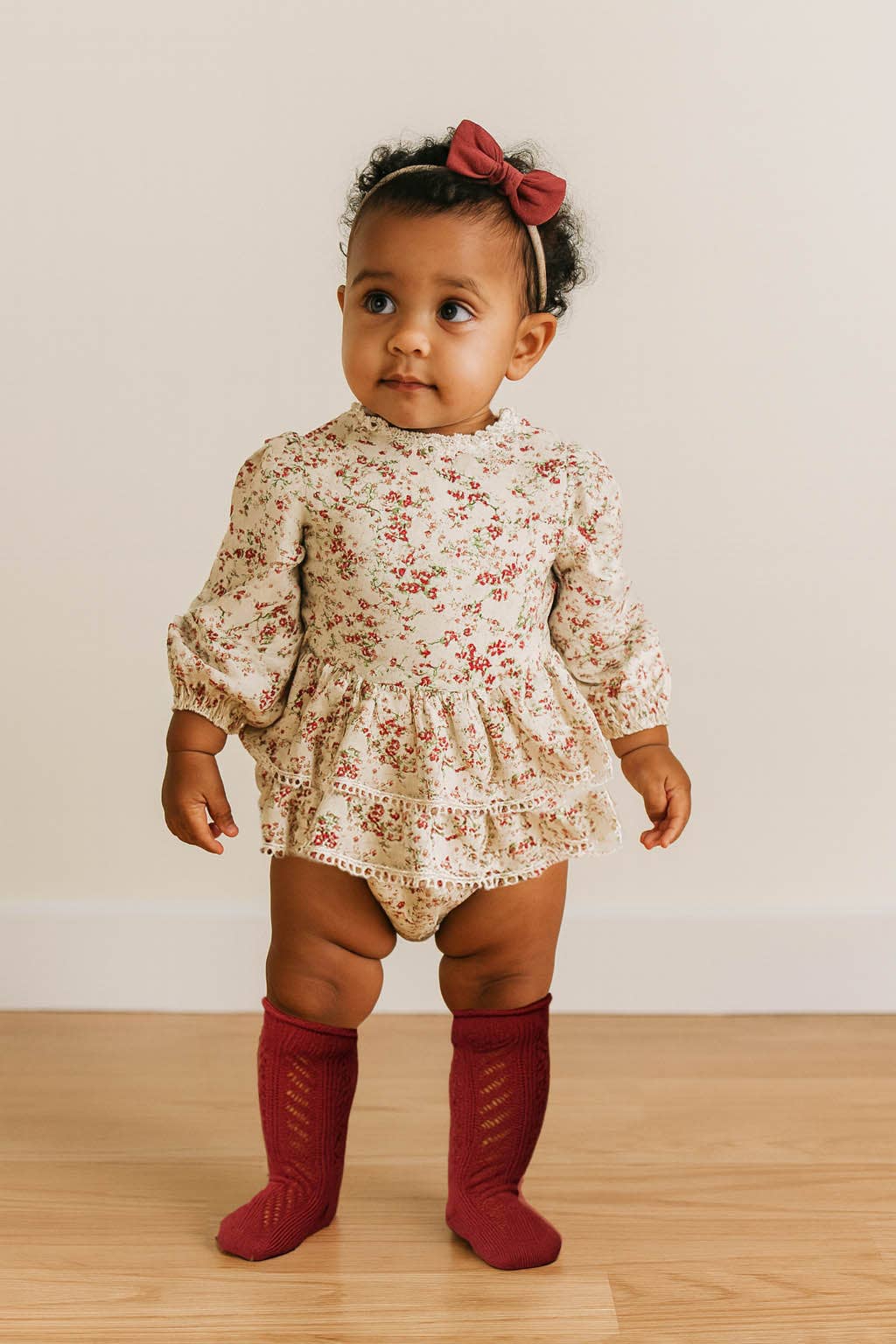 OLIVE & CRADLE - Bella Floral Romper