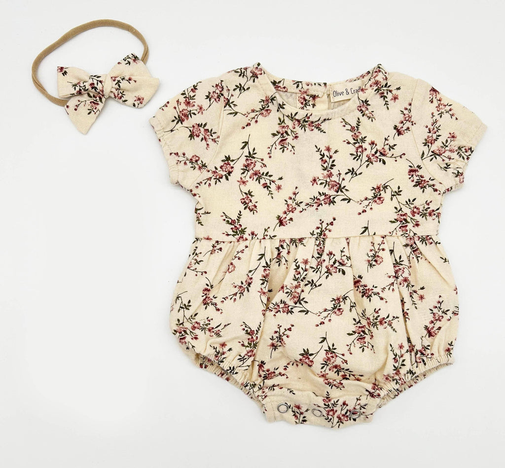 OLIVE & CRADLE - Anessa Romper Set