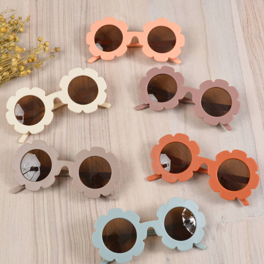 Loven x Mini Momo - Kid's Sunflower Shape Sunglasses Eyewear for Baby