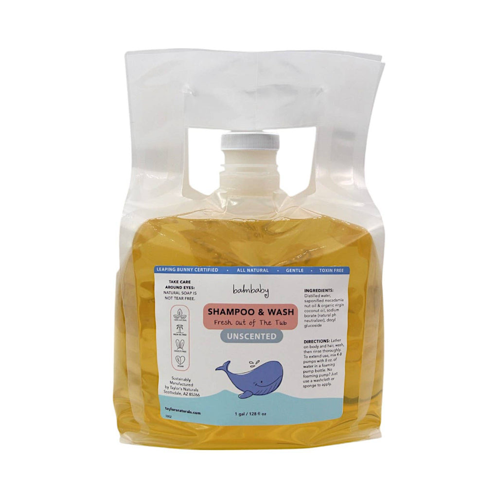 Taylor's Naturals - Natural Baby Wash & Shampoo - BULK / Refills & Closed Loop