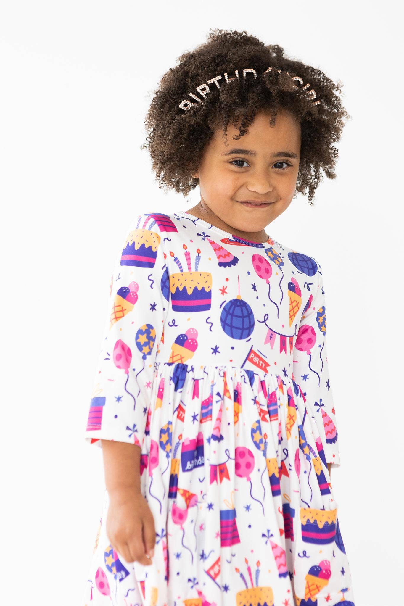 Mila & Rose - Happy Birthday Pocket Twirl Dress