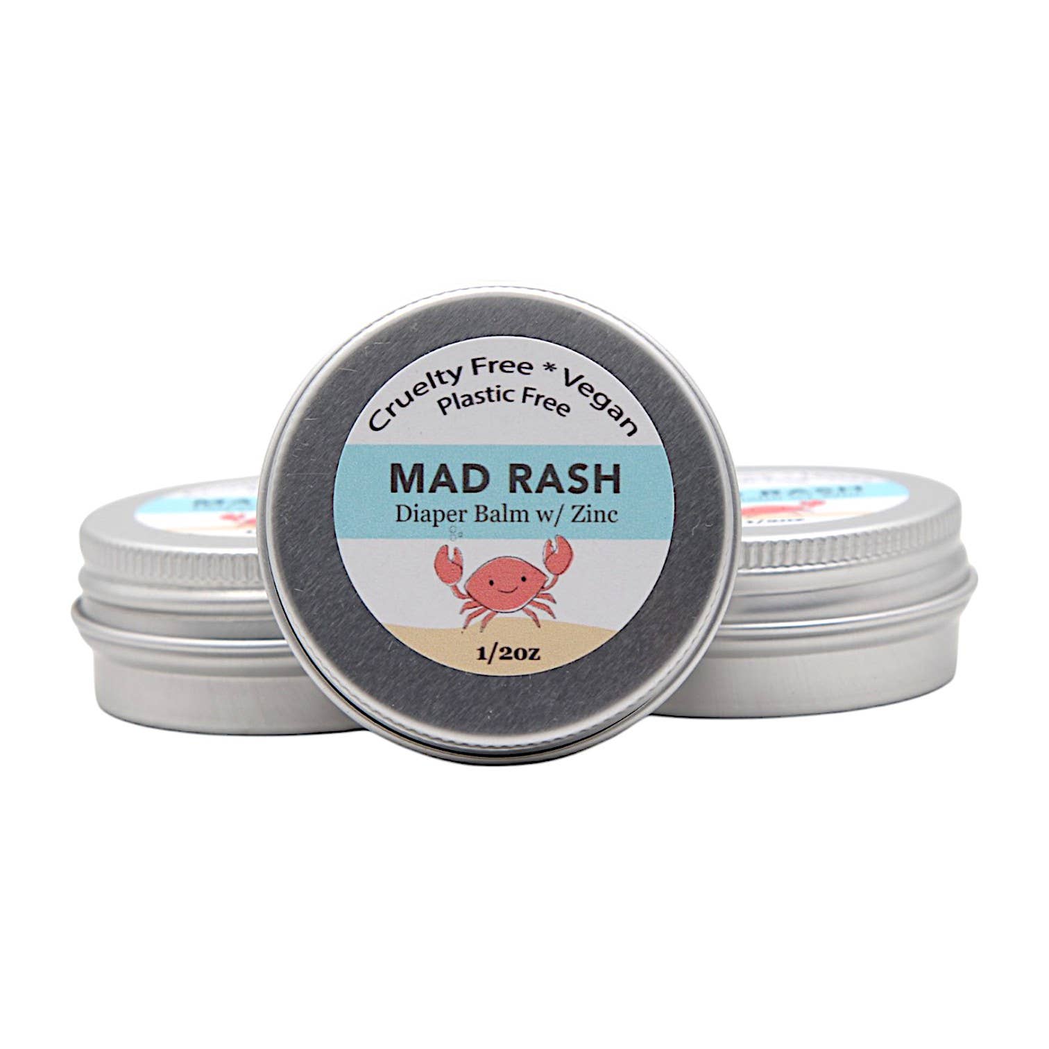 Taylor's Naturals - Mad Rash Diaper Rash Cream w/Zinc (sample/travel)