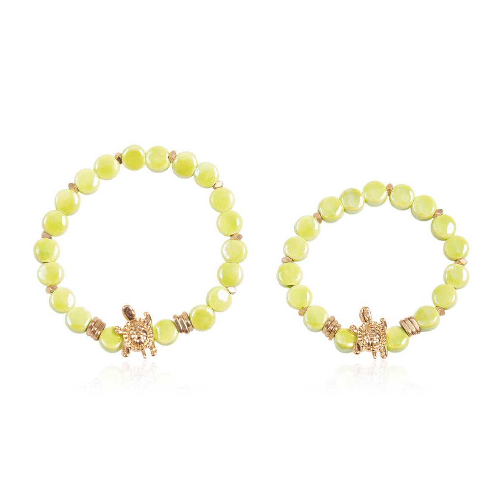 Loven x Mini Momo - Mommy and Me Matching Bracelets - Stretch Charm Bracelet