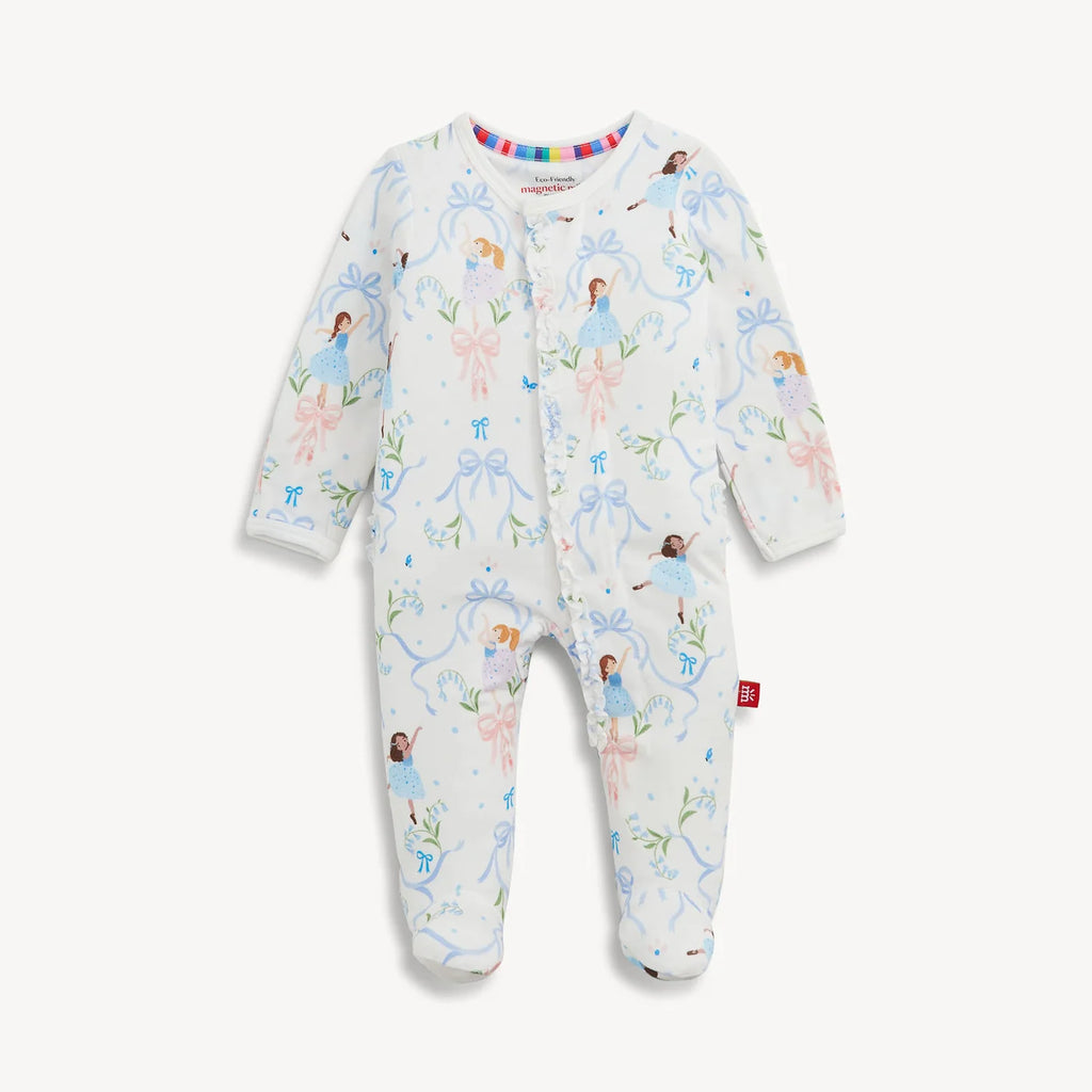 It Takes Tutu Modal Ruffle Footie